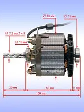 Двигатель к Bosch GDS 18V-1000 C