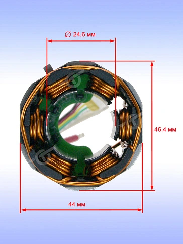 Статор к Bosch GWS 180-LI