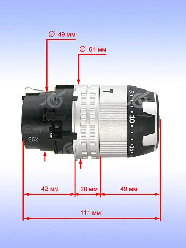 Редуктор к Bosch GSB 14,4 VE-2-LI