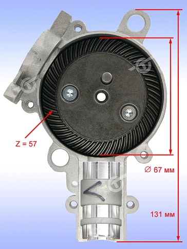 Коробка редуктора к Bosch GSA 18 V-LI C