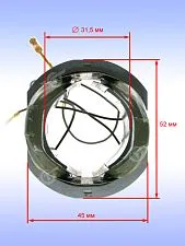 Статор к Bosch GWS 7-115
