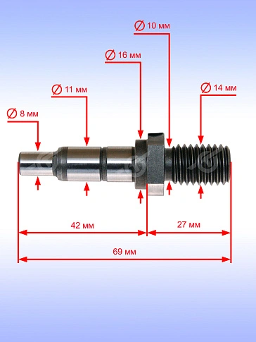 Шпиндель к Bosch GWS 1000