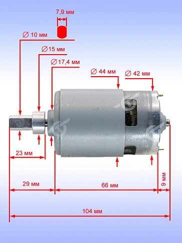 Двигатель к Bosch GBL 18V-120