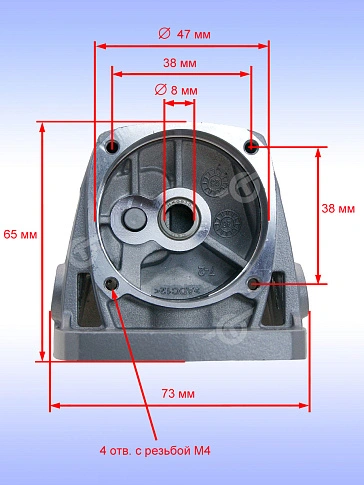 Корпус редуктора к Bosch GWS700.