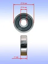 Подшипник качения к Bosch GNS 14