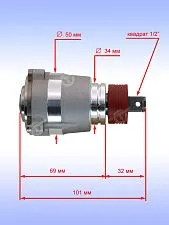 Корпус редуктора к Bosch GDX 18V-200