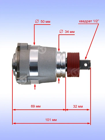 Корпус редуктора к Bosch GDX 18V-200