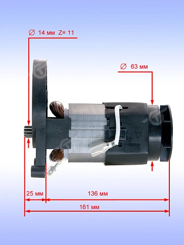 Двигатель к Bosch UniversalAquatak 125
