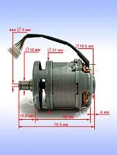 Двигатель к Bosch GWS 18V-10