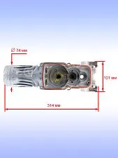 Корпус редуктора к Bosch GSH 7 VC