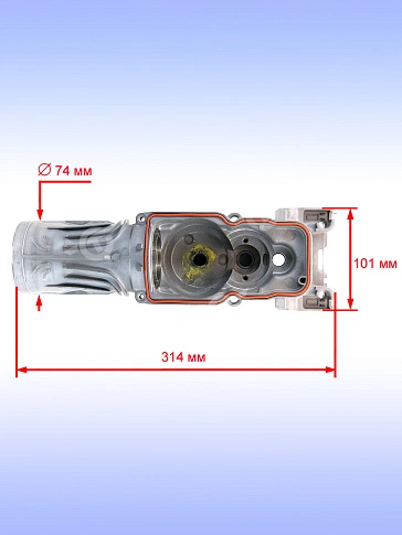 Корпус редуктора к Bosch GSH 7 VC