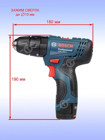 Дрель-шуруповерт аккумуляторная Bosch GSB120-LI