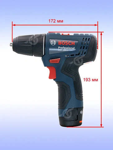Аккумуляторная дрель-шуруповерт Bosch GSR 120-LI