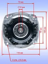 Корпус редуктора к Bosch GWS 24-180 JZ