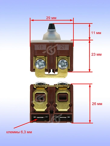 Выключатель к Bosch GWS 18 V-LI