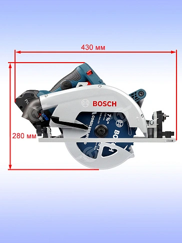 Циркулярная пила аккумуляторная Bosch GKS 18V-68 GC