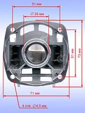 Корпус редуктора к Bosch GWS 700