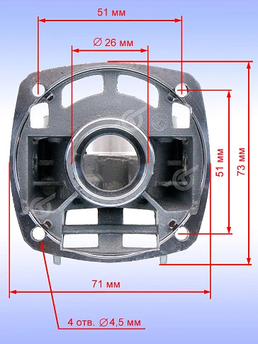 Корпус редуктора к Bosch GWS 700