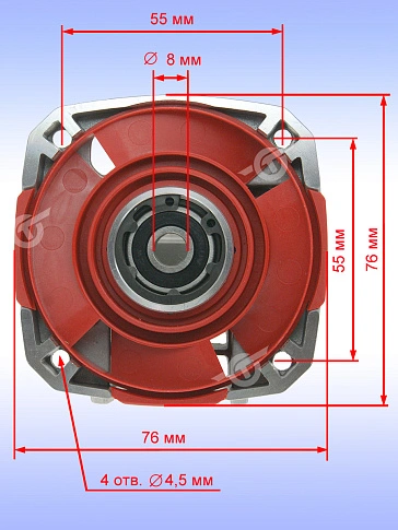 Корпус редуктора к Bosch GWS 12-125 CIX