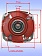 Корпус редуктора к Bosch GWS 12-125 CIX