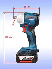 Гайковерт ударный аккумуляторный Bosch GDS18V-350