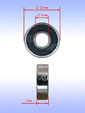 Подшипник к Bosch GWS 14-125 CIE