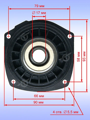 Фланец опорный к Bosch GWS 18-230