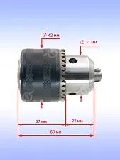 Патрон к Bosch GBH 18V-25 DC