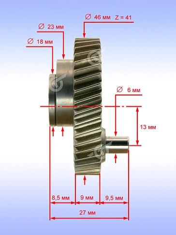 Шестерня к Bosch GST 150 BCE