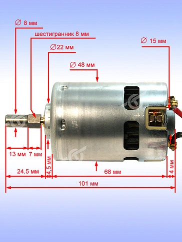 Двигатель к Bosch GBH 36 V-LI