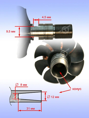 Ротор к Bosch GKF 600