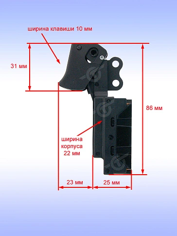 Выключатель к Bosch GCM 10 GDJ