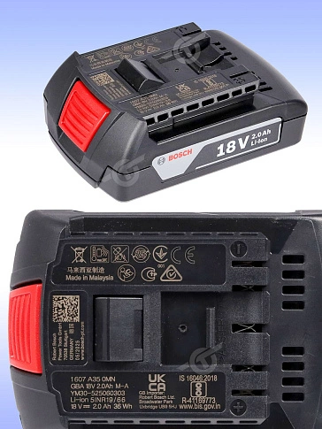 Гайковерт ударный аккумуляторный Bosch GDX18V-285