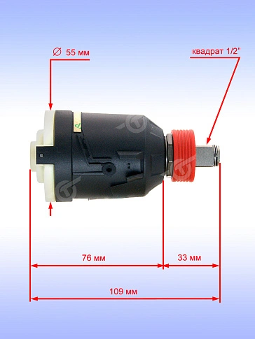 Коробка редуктора к Bosch GDX 18 V-EC