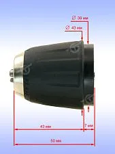 Патрон к Bosch BACD-1 10,8 V LI