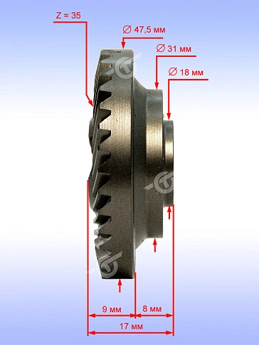 Шестерня к Bosch GNF 20 CA,