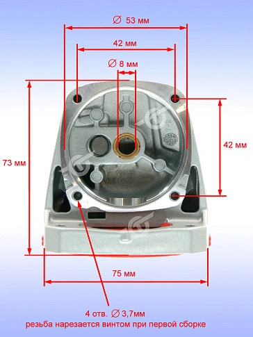 Корпус редуктора к Bosch GWS 12-125 CIX