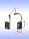 Угольные щётки к Bosch GWS 700