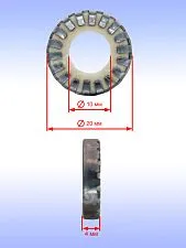 Кольцо уплотнительное к Bosch GWS 9-100 P