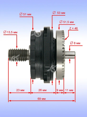 Фланец опорный к Bosch GWS 14-125 CE