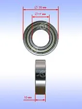 Подшипник качения к Bosch ROTAK 1700